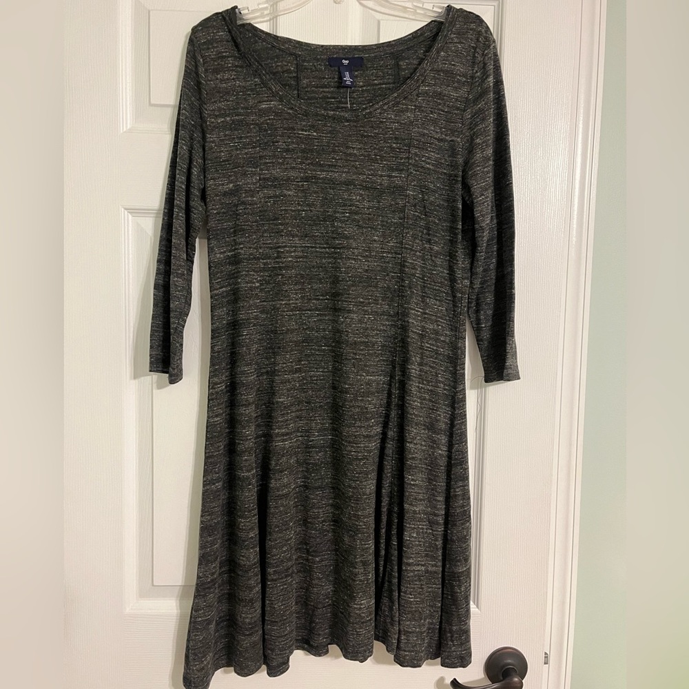 GAP long sleeve jersey dress